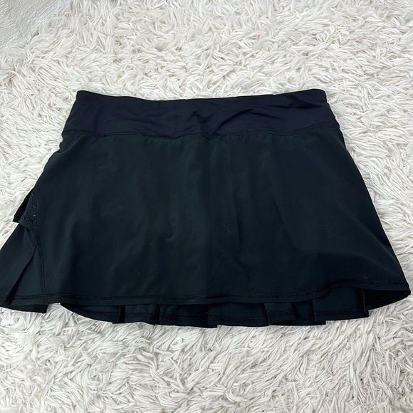 Lululemon Run: Pace Setter Skirt Black - Picture 1 of 6